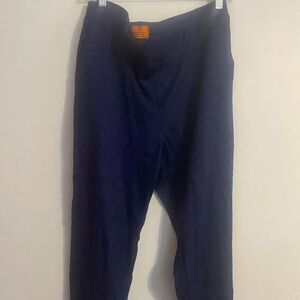 Mary Crafts Blue pull on ankle pants, size 18